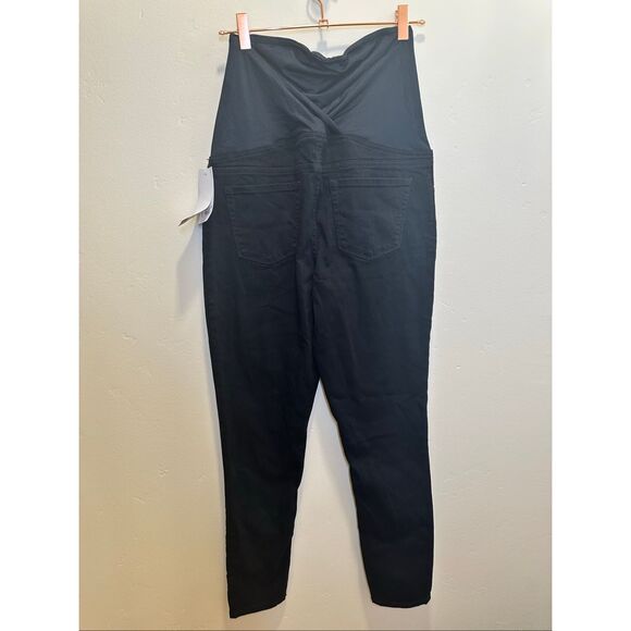 Ingrid & Isabel Black Over The Belly Skinny Maternity Jeans Size 8 - Picture 7 of 8